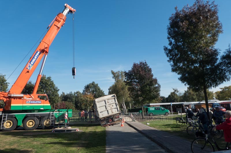 vrachtwagen Koriander berging 2018