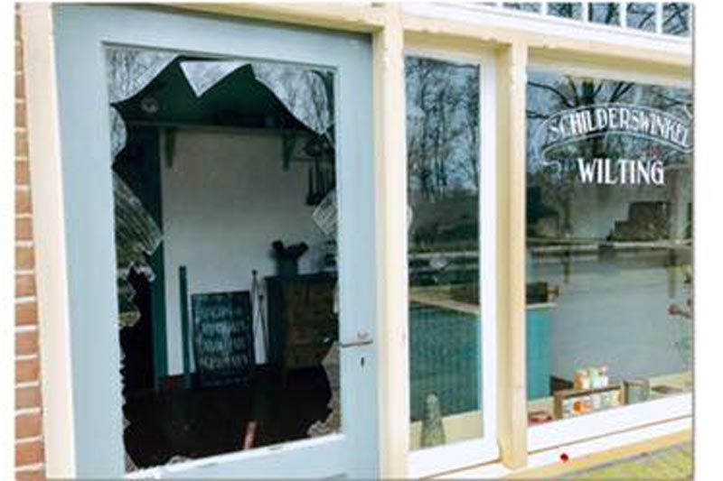 schilderswinkel, vandalisme, veenpark