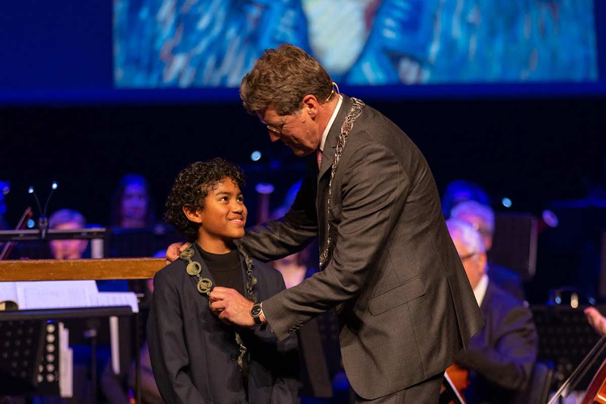Jayvion-kinderburgemeester