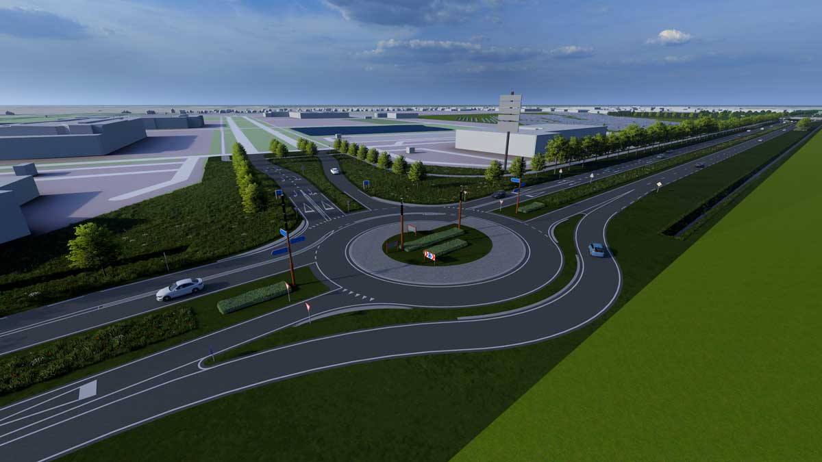 Artist-Impression-nieuwe-rotonde-bij-bedrijventerrein-Pollux-(002)