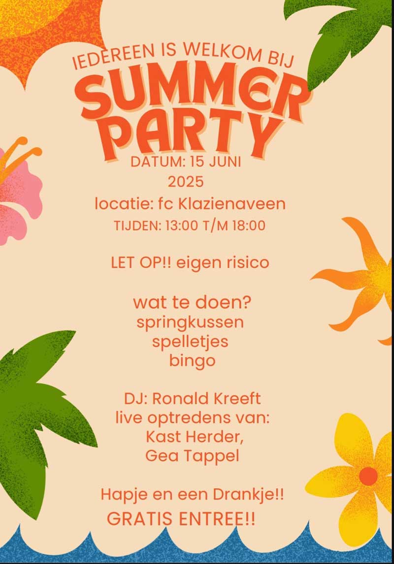 Summerparty_poster